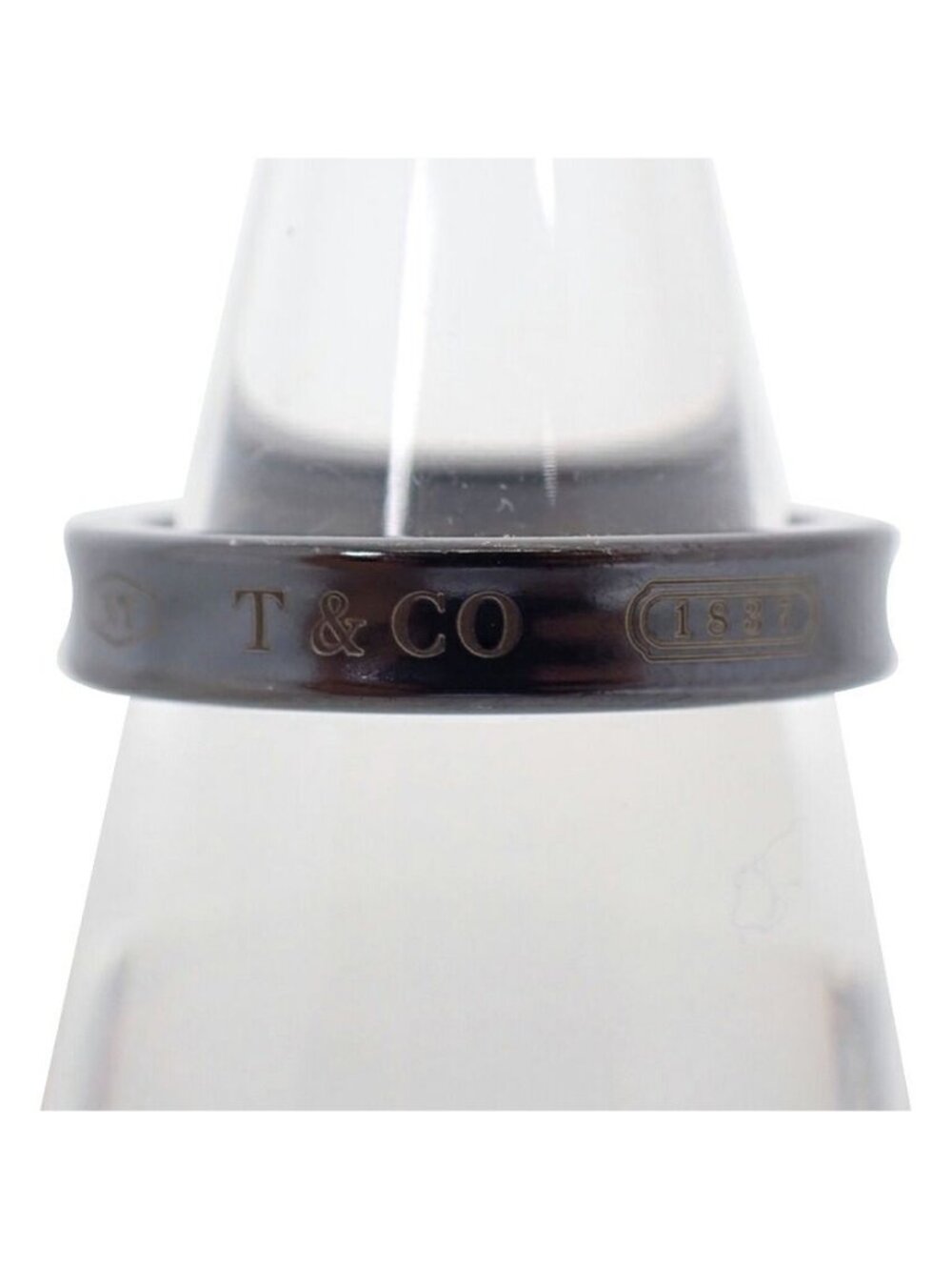Tiffany & Co 925 Titanium Narrow Ring